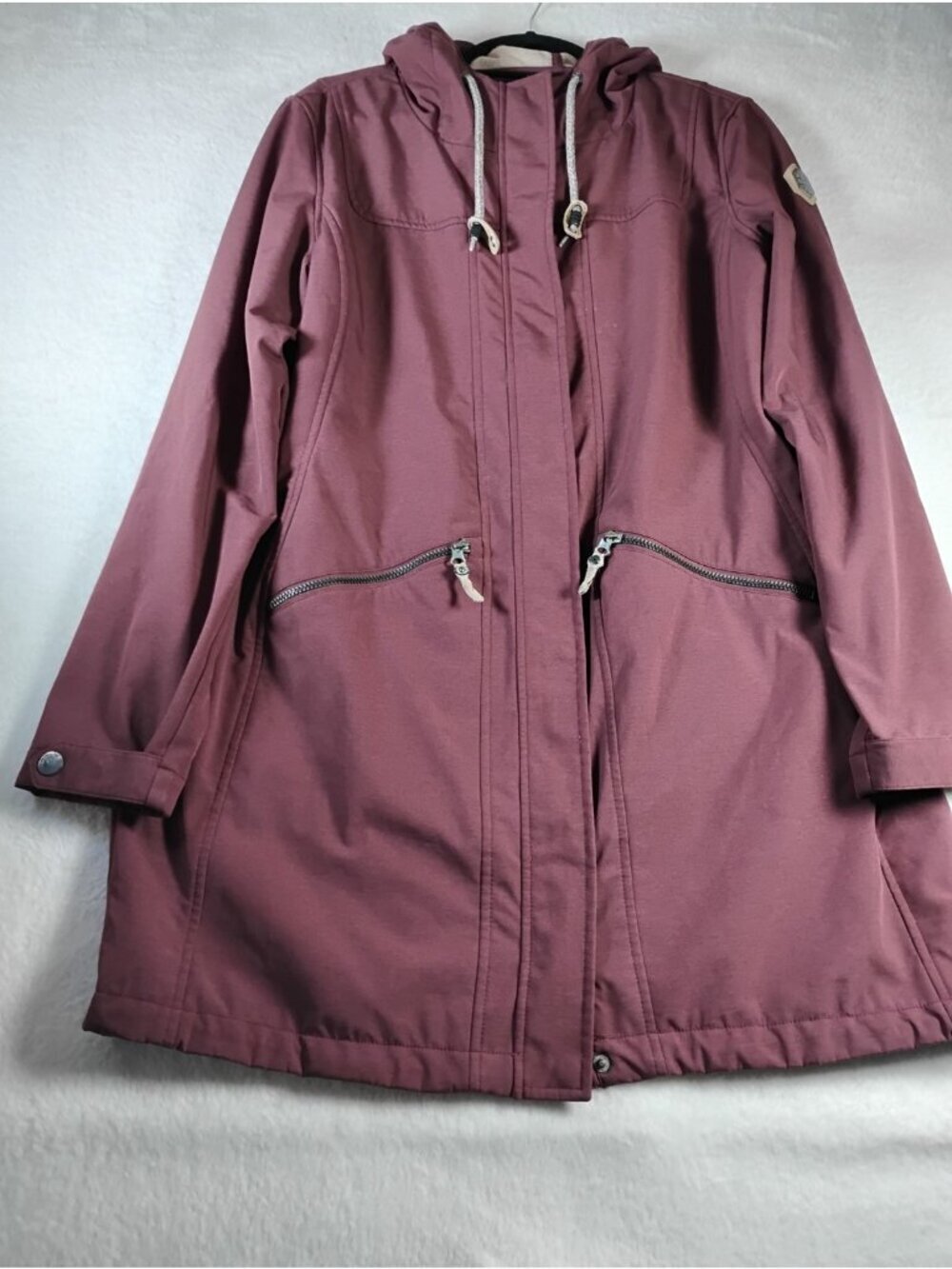G.I.G.A. DX  Killtec Womens Hooded Coat Jacket Winter Sherpa Lined 44/14  Pocket